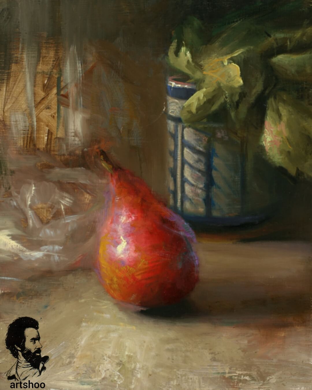 آموزش نقاشی رنگ روغن